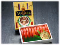 虎杖浜産たらこの極み、竹丸渋谷水産謹製たら虎杖浜